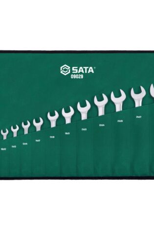 SATA 09029 13Pc DOUBLE OPEN END WRENCH SET