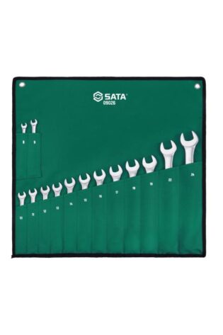 SATA 09026 14Pc SAE COMBINATION WRENCH SET