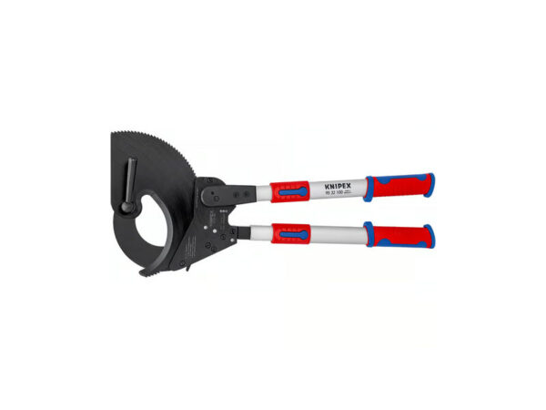 KNIPEX CABLE CUTTER RATCHET ACTION WITH TELESCOPIC HANDLES (95 32 100)