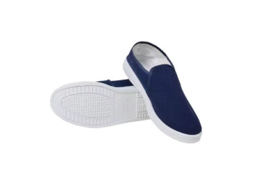 ESD SHOES CANVAS BLUE
